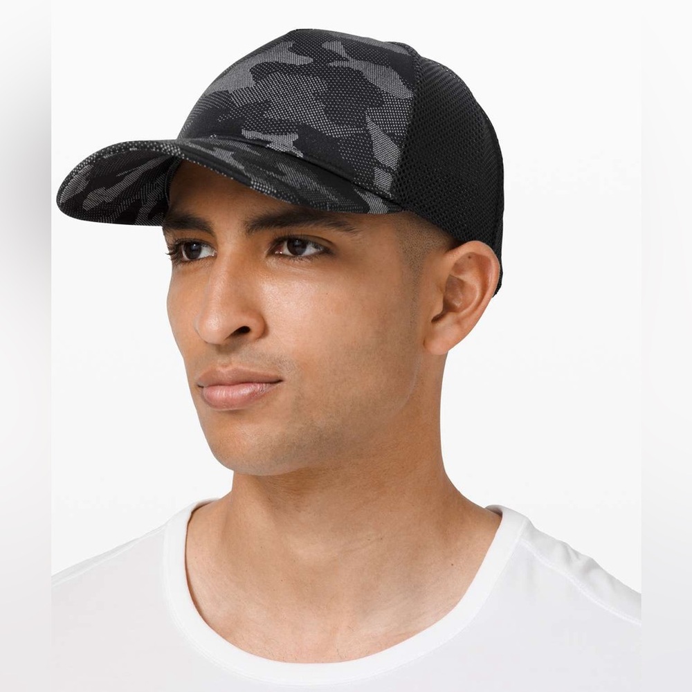 Lululemon Black Mesh Cap